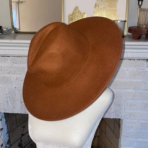 Brown Felt Hat